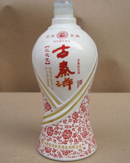 陕西定制乳白玻璃酒瓶批发