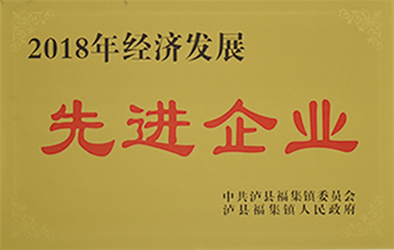 2018先进企业